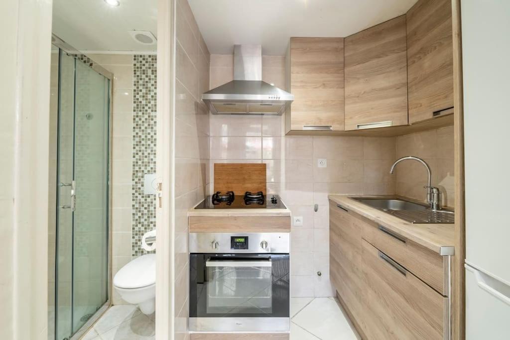 Studio Ideal Pour Deux Voyageurs Sur Marseille Exteriör bild